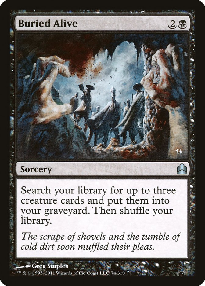 Buried Alive [Commander 2011] - Magic: The Gathering - Card Brawlers | Quebec | Canada |