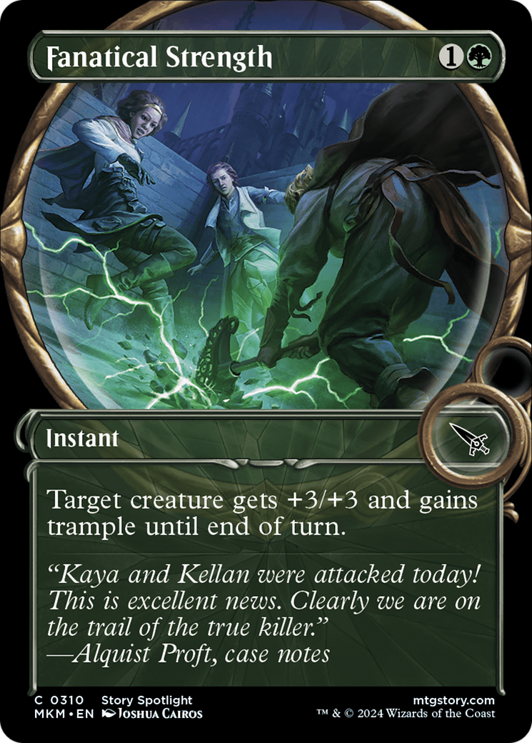 Fanatical Strength (Showcase) [Murders at Karlov Manor] - Magic: The Gathering - Card Brawlers | Quebec | Canada |