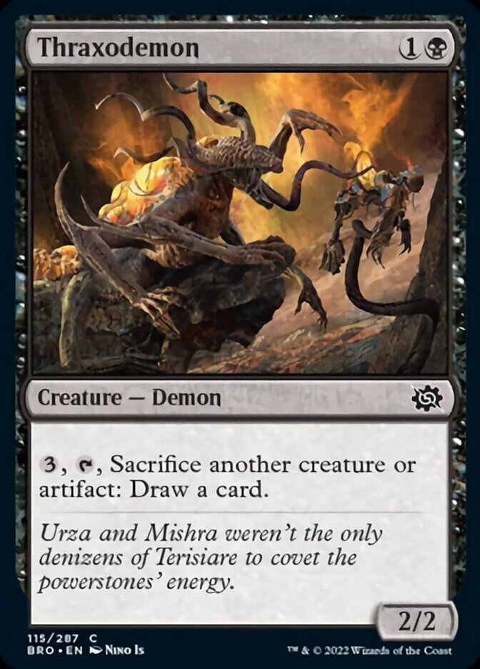 Thraxodemon [The Brothers' War] - Magic: The Gathering - Card Brawlers | Quebec | Canada |