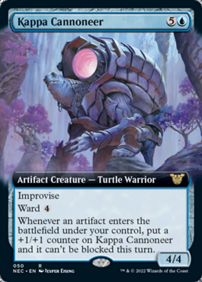 Kappa Cannoneer (Extended Art) [Kamigawa: Neon Dynasty Commander] - Magic: The Gathering - Card Brawlers | Quebec | Canada |