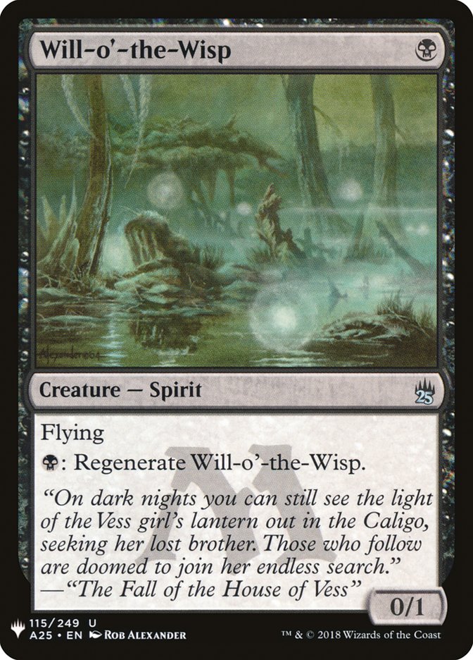Will-o'-the-Wisp [Mystery Booster] - Magic: The Gathering - Card Brawlers | Quebec | Canada |
