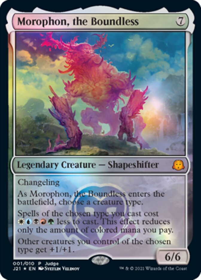 Morophon, the Boundless [Judge Gift Cards 2021] - Magic: The Gathering - Card Brawlers | Quebec | Canada |
