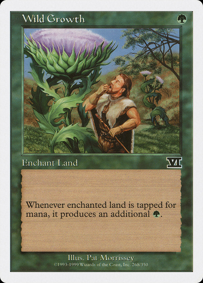 Wild Growth [Classic Sixth Edition] - Magic: The Gathering - Card Brawlers | Quebec | Canada |