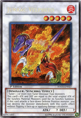 Jurrac Velphito [HA03-EN027] Secret Rare - Yu-Gi-Oh! - Card Brawlers | Quebec | Canada |