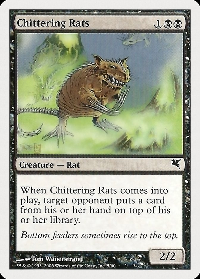 Chittering Rats (5) [Hachette UK] - Magic: The Gathering - Card Brawlers | Quebec | Canada |