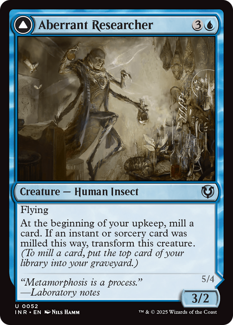 Aberrant Researcher // Perfected Form [Innistrad Remastered] - Magic: The Gathering - Card Brawlers | Quebec | Canada |