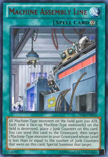 Machine Assembly Line (Red) [DL16-EN014] Rare - Yu-Gi-Oh! - Card Brawlers | Quebec | Canada |