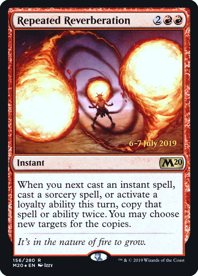 Repeated Reverberation [Core Set 2020 Prerelease Promos] - Magic: The Gathering - Card Brawlers | Quebec | Canada |