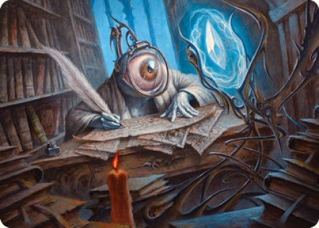 Unblinking Observer Art Card [Innistrad: Midnight Hunt Art Series] - Magic: The Gathering - Card Brawlers | Quebec | Canada |
