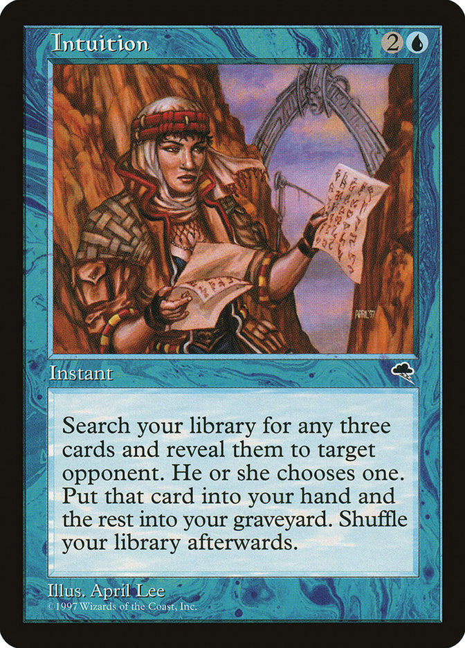 Intuition [Tempest] - Magic: The Gathering - Card Brawlers | Quebec | Canada |