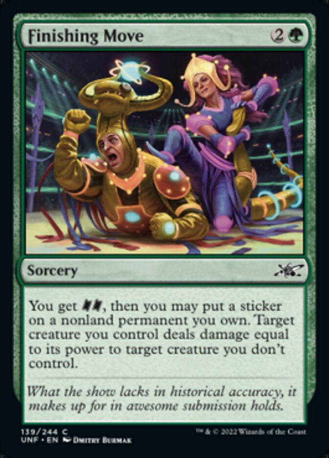 Finishing Move [Unfinity] - Magic: The Gathering - Card Brawlers | Quebec | Canada |