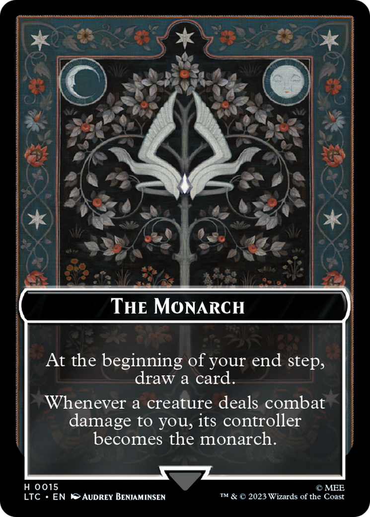 The Monarch // Treasure Double-Sided Token [The Lord of the Rings: Tales of Middle-Earth Commander Tokens] - Magic: The Gathering - Card Brawlers | Quebec | Canada |
