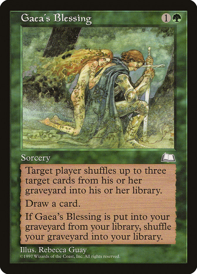 Gaea's Blessing [Weatherlight] - Magic: The Gathering - Card Brawlers | Quebec | Canada |
