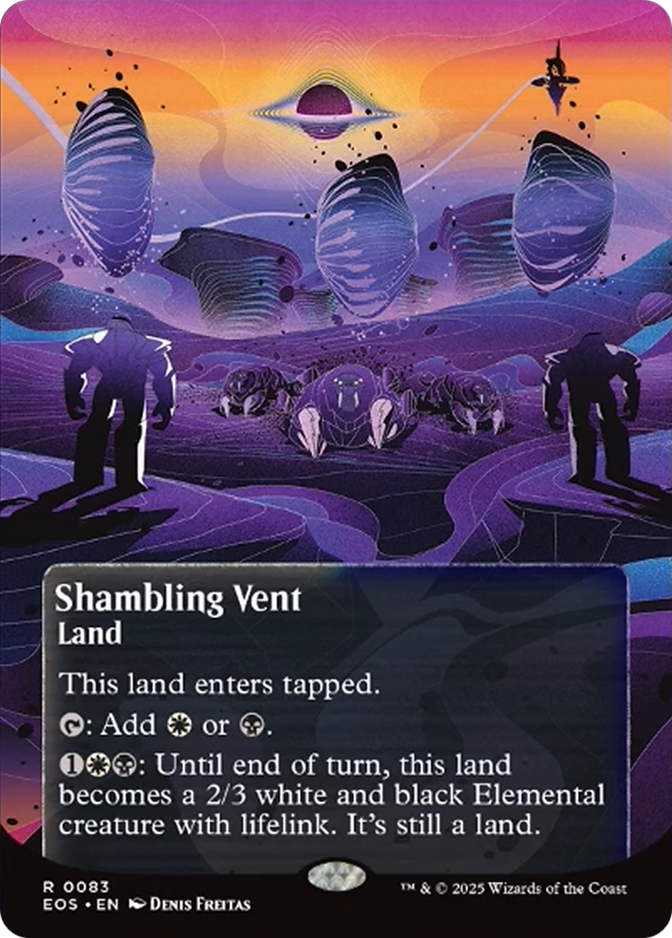 Shambling Vent (0083) (Borderless) [Edge of Eternities: Stellar Sights] - Magic: The Gathering - Card Brawlers | Quebec | Canada |