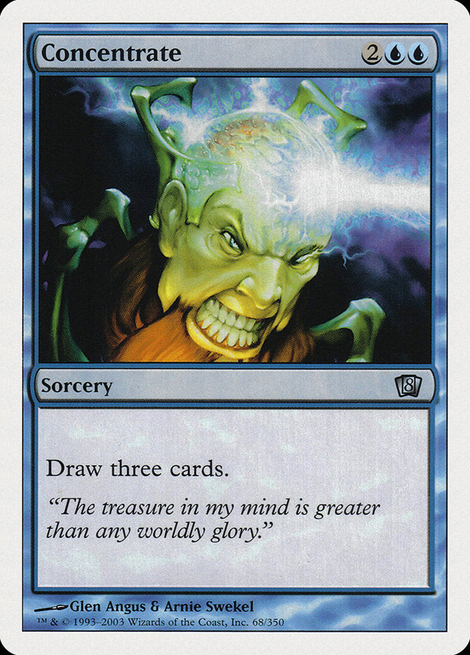 Concentrate [Eighth Edition] - Magic: The Gathering - Card Brawlers | Quebec | Canada |
