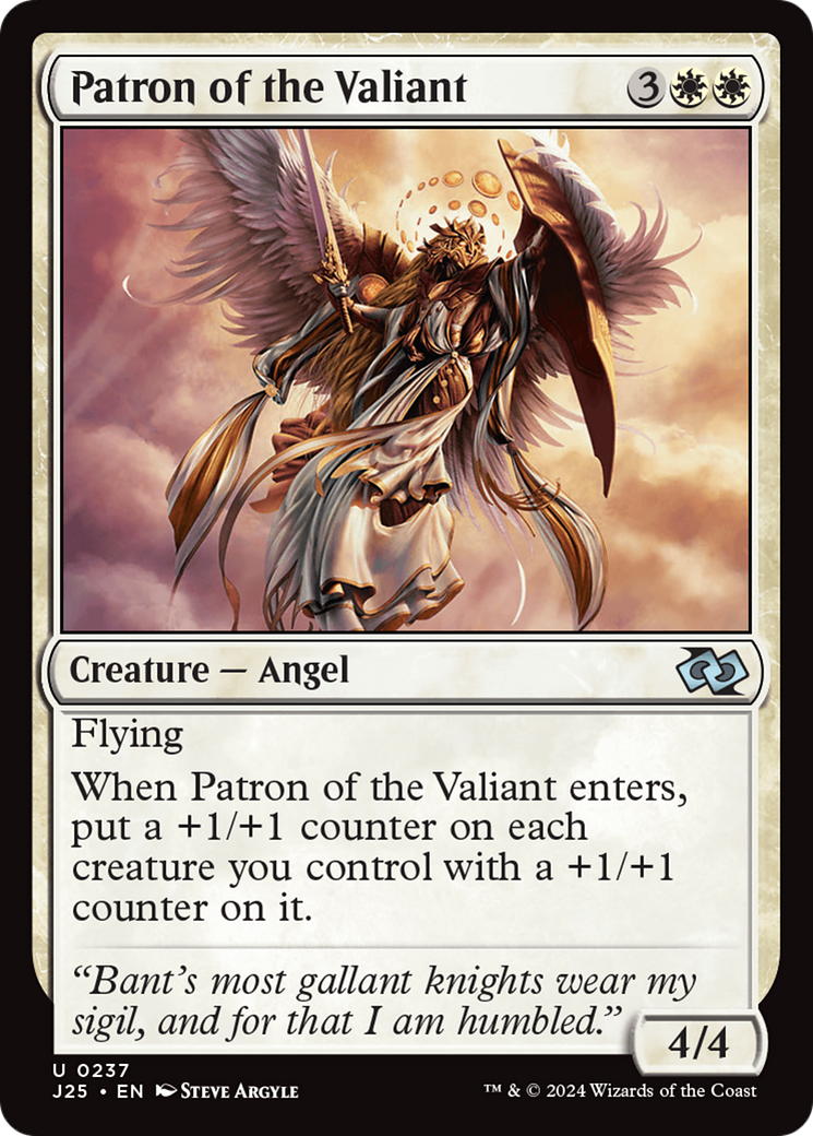 Patron of the Valiant [Foundations Jumpstart] - Magic: The Gathering - Card Brawlers | Quebec | Canada |