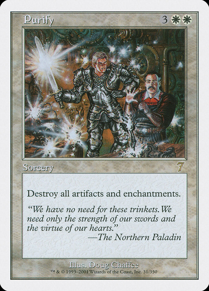 Purify [Seventh Edition] - Magic: The Gathering - Card Brawlers | Quebec | Canada |