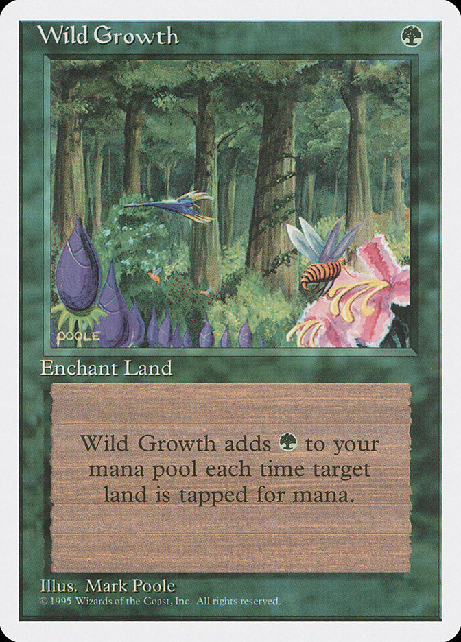Wild Growth [Fourth Edition] - Magic: The Gathering - Card Brawlers | Quebec | Canada |