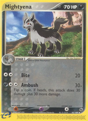 Mightyena (42/109) [EX : Rubis et Saphir] 