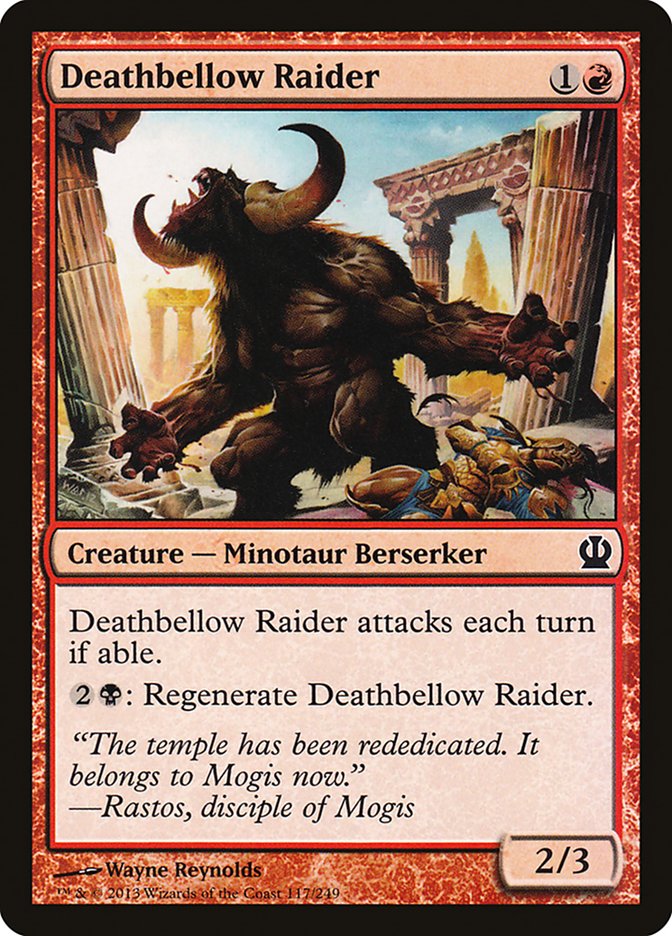Deathbellow Raider [Theros] - Magic: The Gathering - Card Brawlers | Quebec | Canada |