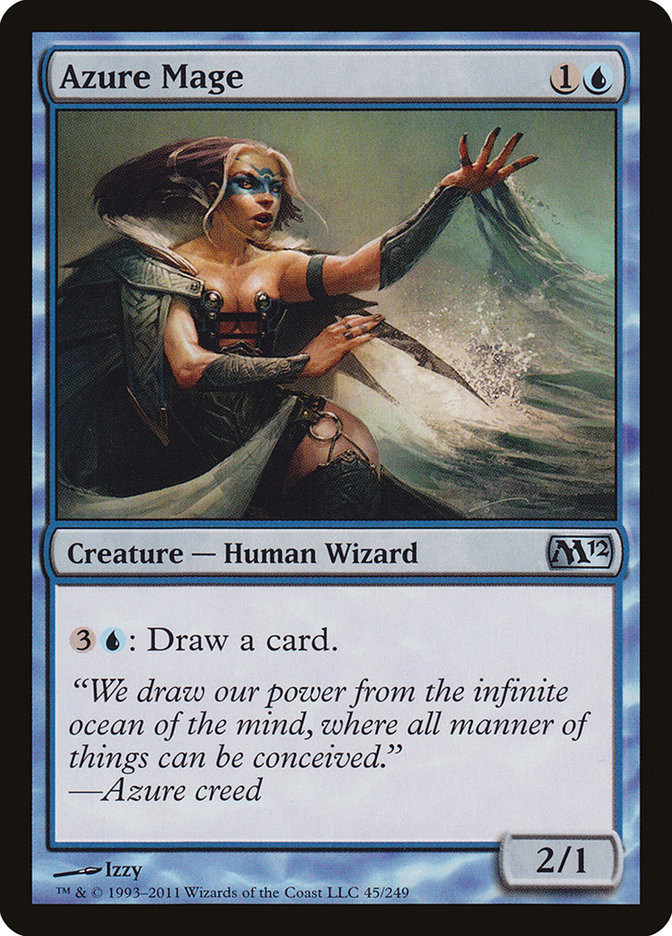 Azure Mage [Magic 2012] - Magic: The Gathering - Card Brawlers | Quebec | Canada |