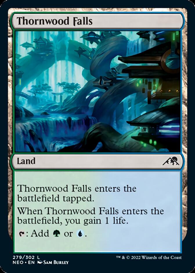 Thornwood Falls [Kamigawa: Neon Dynasty] - Magic: The Gathering - Card Brawlers | Quebec | Canada |