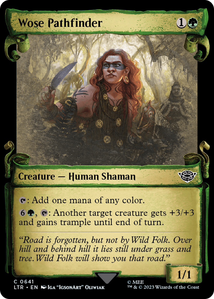 Wose Pathfinder [The Lord of the Rings: Tales of Middle-Earth Showcase Scrolls] - Magic: The Gathering - Card Brawlers | Quebec | Canada |
