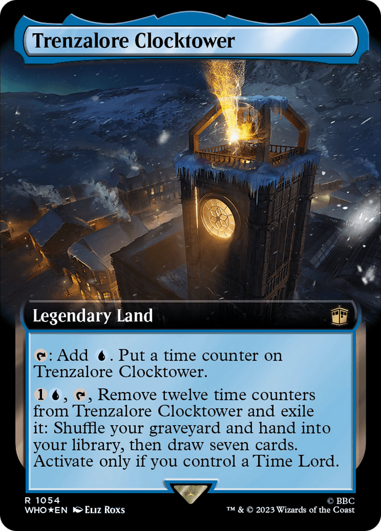 Trenzalore Clocktower (Extended Art) (Surge Foil) [Doctor Who] - Magic: The Gathering - Card Brawlers | Quebec | Canada |