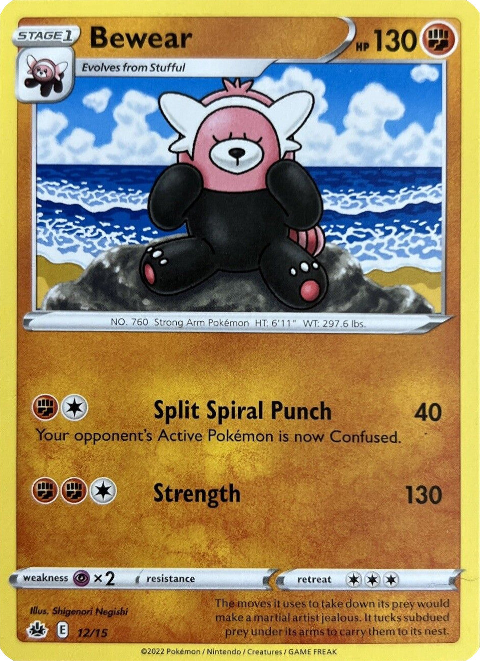 Bewear (12/15) [McDonald's Promos: Match Battle] - Pokémon - Card Brawlers | Quebec | Canada |