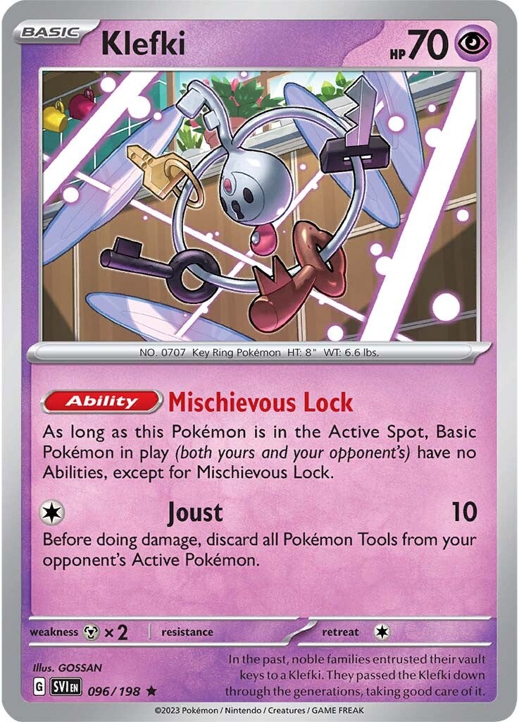 Klefki (096/198) [Scarlet & Violet: Base Set] - Pokémon - Card Brawlers | Quebec | Canada |
