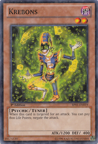 Krebons [BP01-EN019] Starfoil Rare - Yu-Gi-Oh! - Card Brawlers | Quebec | Canada |