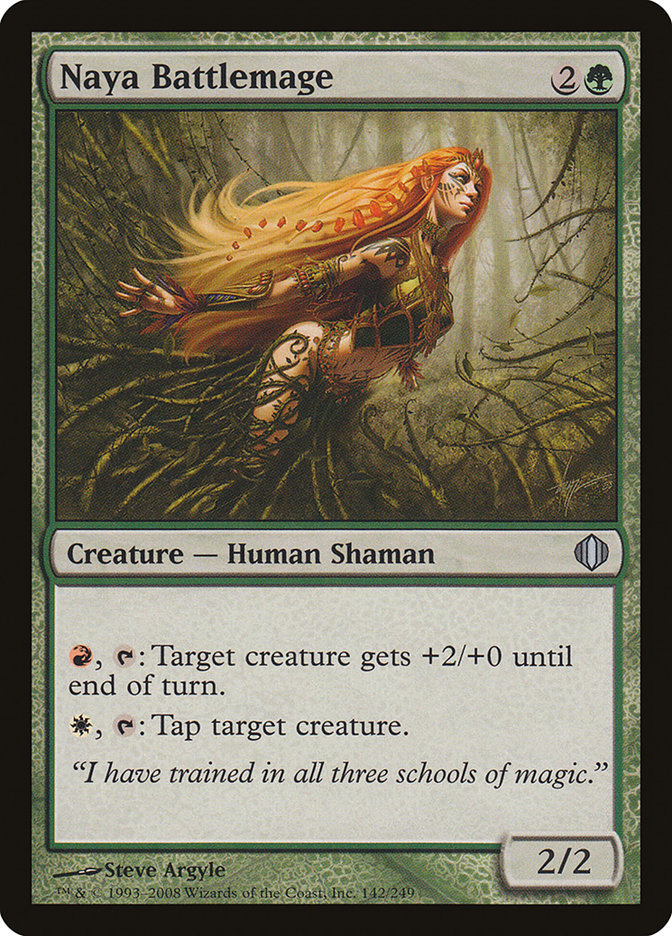Naya Battlemage [Shards of Alara] - Magic: The Gathering - Card Brawlers | Quebec | Canada |
