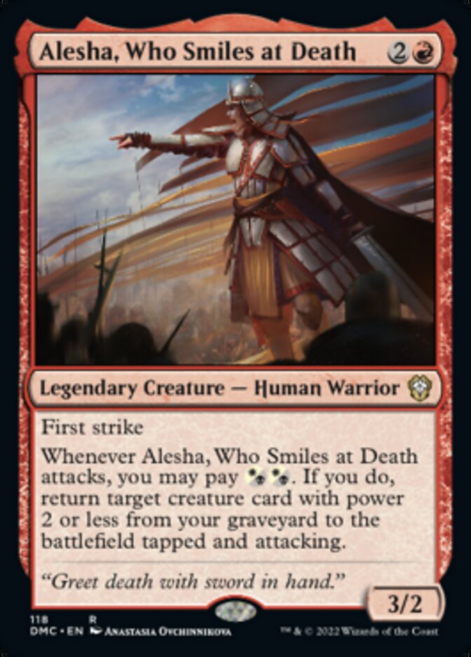 Alesha, Who Smiles at Death [Dominaria United Commander] - Magic: The Gathering - Card Brawlers | Quebec | Canada |
