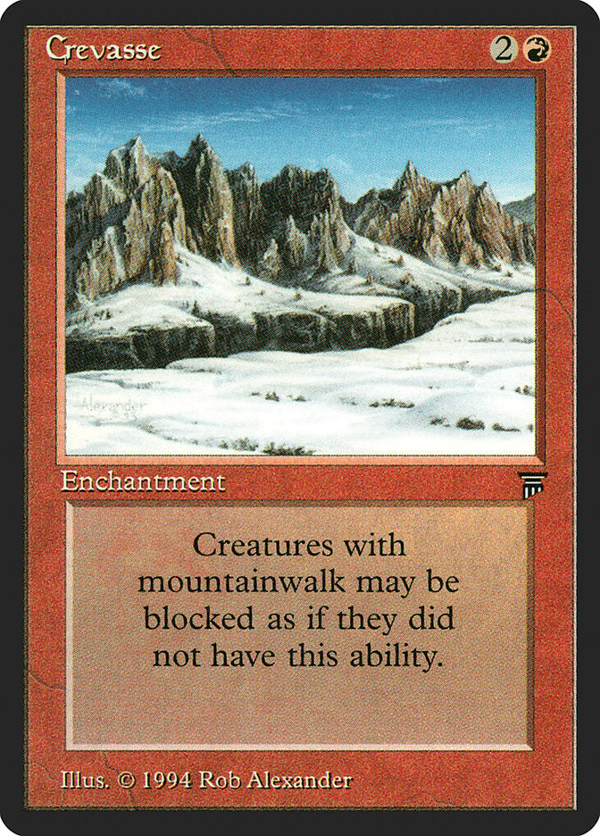 Crevasse [Legends] - Magic: The Gathering - Card Brawlers | Quebec | Canada |