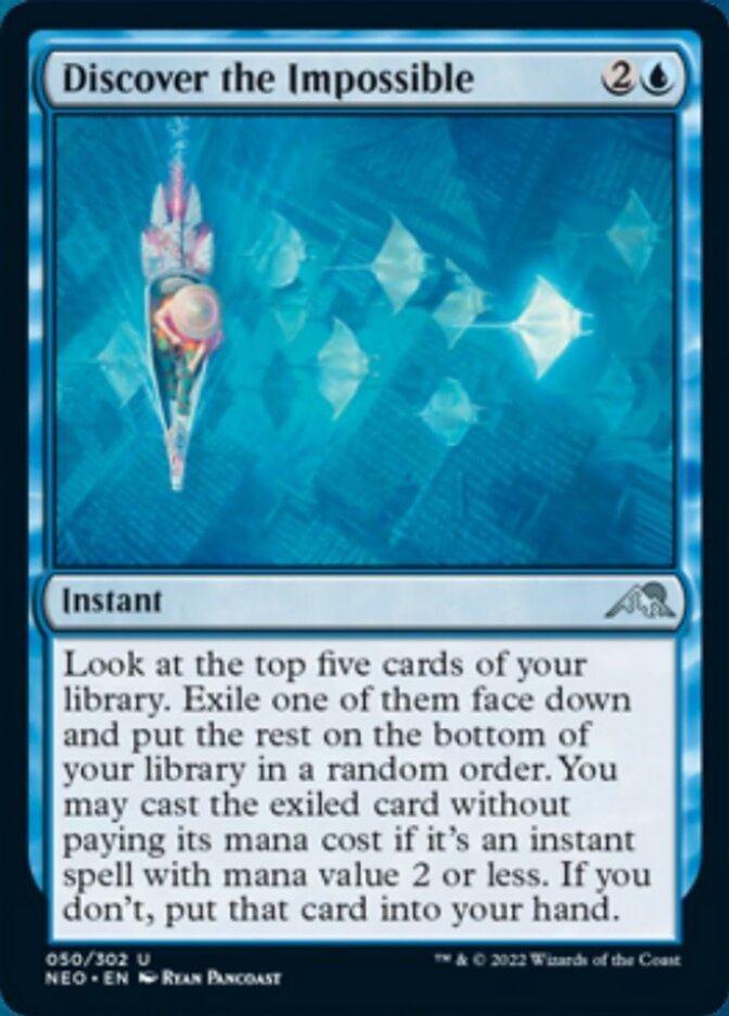 Discover the Impossible [Kamigawa: Neon Dynasty] - Magic: The Gathering - Card Brawlers | Quebec | Canada |