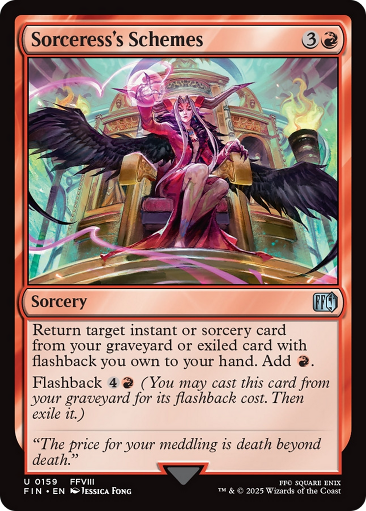 Sorceress's Schemes [FINAL FANTASY] - Magic: The Gathering - Card Brawlers | Quebec | Canada |