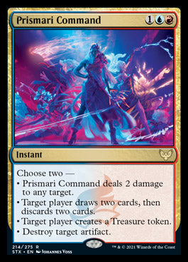 Prismari Command [Strixhaven: School of Mages] - Magic: The Gathering - Card Brawlers | Quebec | Canada |
