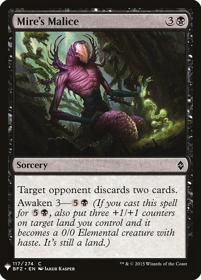Mire's Malice [Mystery Booster] - Magic: The Gathering - Card Brawlers | Quebec | Canada |