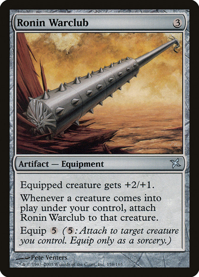 Ronin Warclub [Betrayers of Kamigawa] - Magic: The Gathering - Card Brawlers | Quebec | Canada |