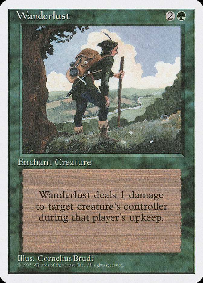 Wanderlust [Fourth Edition] - Magic: The Gathering - Card Brawlers | Quebec | Canada |
