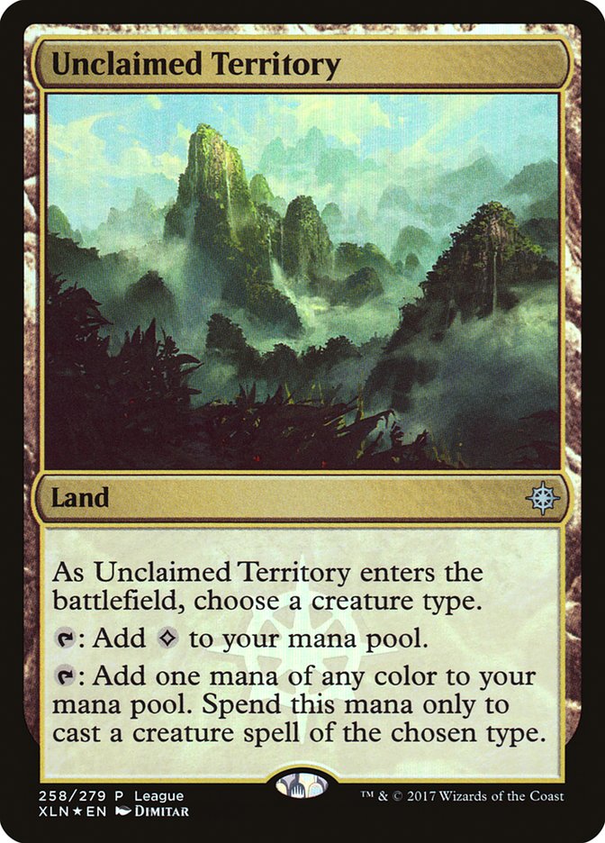 Unclaimed Territory (League) [Ixalan Promos] - Magic: The Gathering - Card Brawlers | Quebec | Canada |