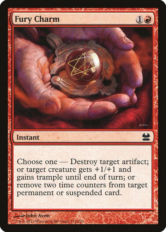 Fury Charm [Modern Masters] - Magic: The Gathering - Card Brawlers | Quebec | Canada |