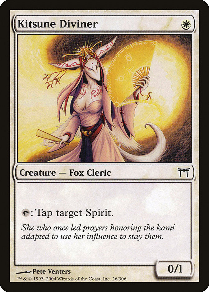 Kitsune Diviner [Champions of Kamigawa] - Magic: The Gathering - Card Brawlers | Quebec | Canada |