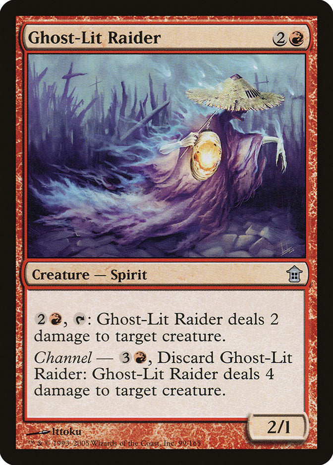 Ghost-Lit Raider [Saviors of Kamigawa] - Magic: The Gathering - Card Brawlers | Quebec | Canada |