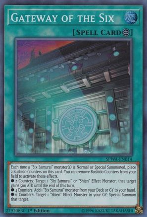 Gateway of the Six [SPWA-EN014] Super Rare - Yu-Gi-Oh! - Card Brawlers | Quebec | Canada |