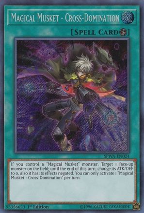 Magical Musket - Cross-Domination [SPWA-EN024] Secret Rare - Yu-Gi-Oh! - Card Brawlers | Quebec | Canada |