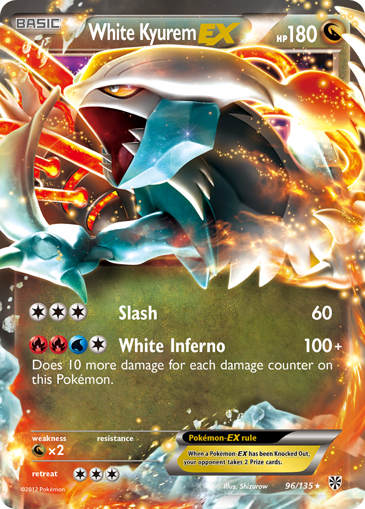 White Kyurem EX (96/135) [Black & White: Plasma Storm] - Pokémon - Card Brawlers | Quebec | Canada |