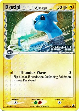 Dratini (66/113) (Delta Species) (Stamped) [EX: Delta Species] - Pokémon - Card Brawlers | Quebec | Canada |