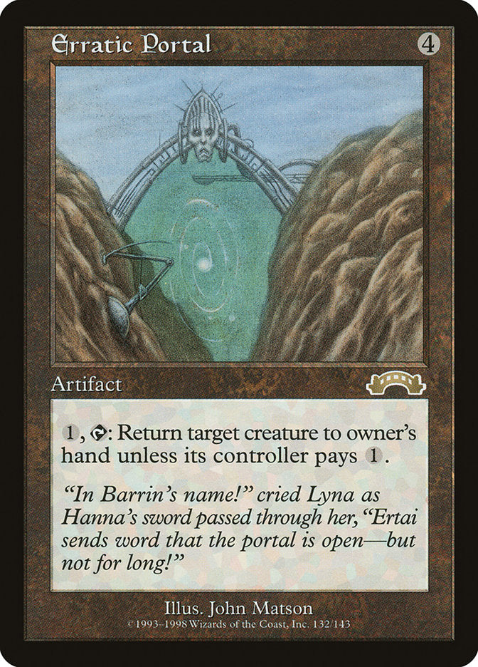 Erratic Portal [Exodus] - Magic: The Gathering - Card Brawlers | Quebec | Canada |