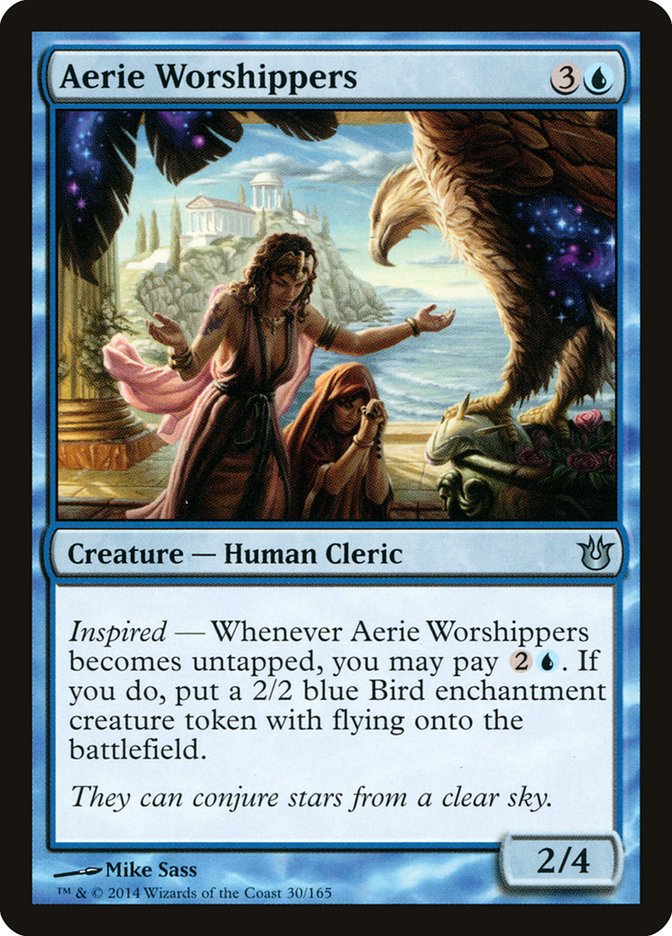 Aerie Worshippers [Born of the Gods] - Magic: The Gathering - Card Brawlers | Quebec | Canada |